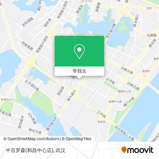 中百罗森(和昌中心店)地图