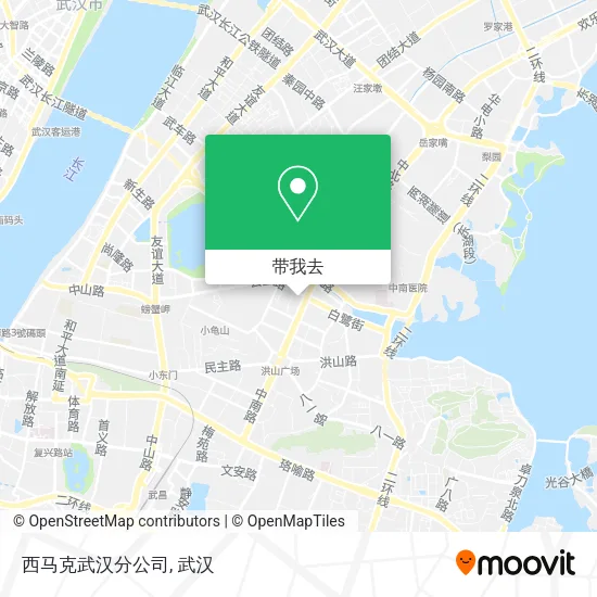 西马克武汉分公司地图