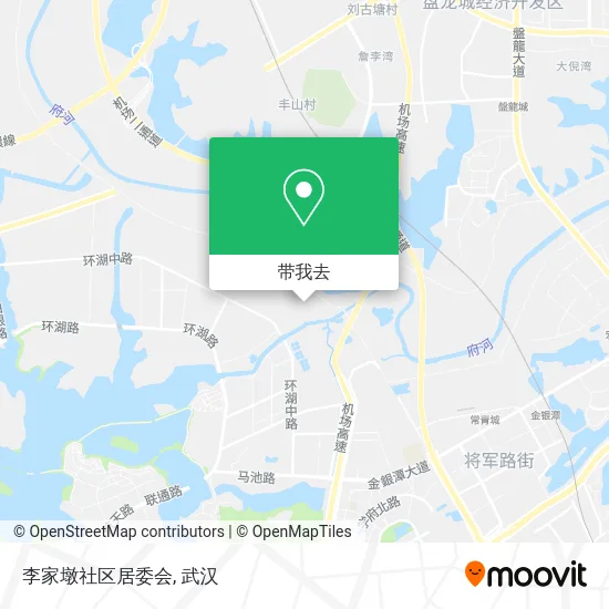 李家墩社区居委会地图