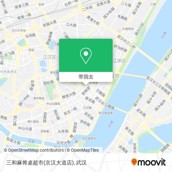 三和麻将桌超市(京汉大道店)地图