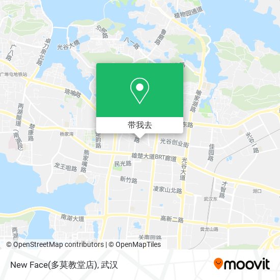 New Face(多莫教堂店)地图