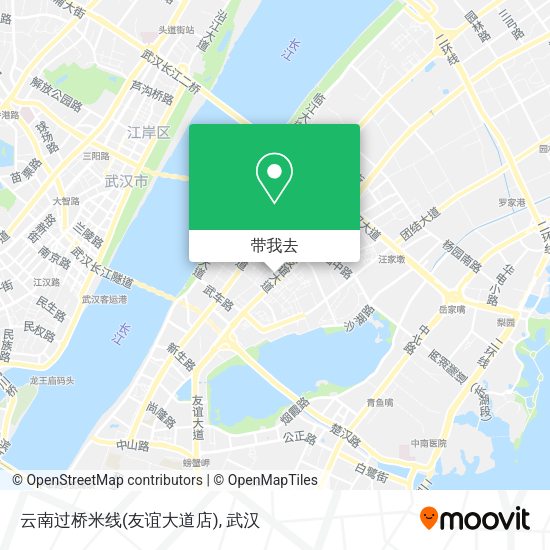 云南过桥米线(友谊大道店)地图