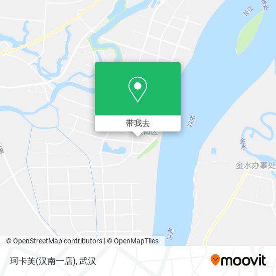 珂卡芙(汉南一店)地图
