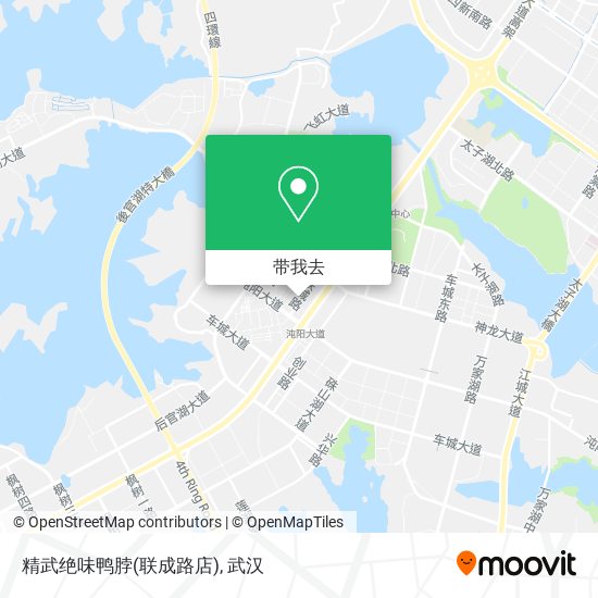 精武绝味鸭脖(联成路店)地图
