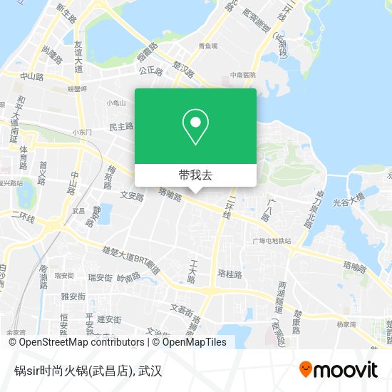 锅sir时尚火锅(武昌店)地图