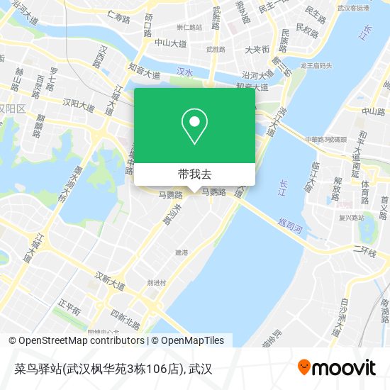 菜鸟驿站(武汉枫华苑3栋106店)地图