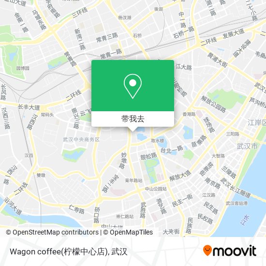 Wagon coffee(柠檬中心店)地图