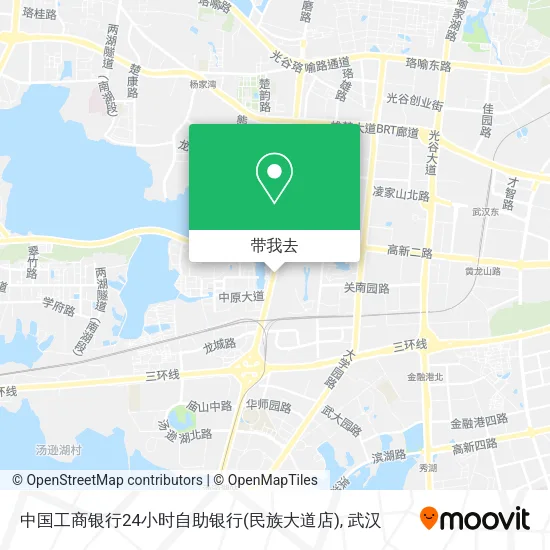 中国工商银行24小时自助银行(民族大道店)地图