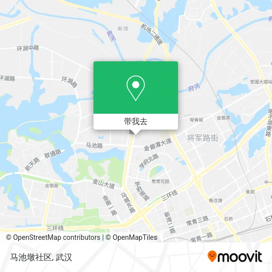 马池墩社区地图
