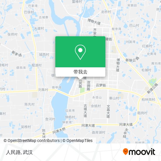 人民路地图