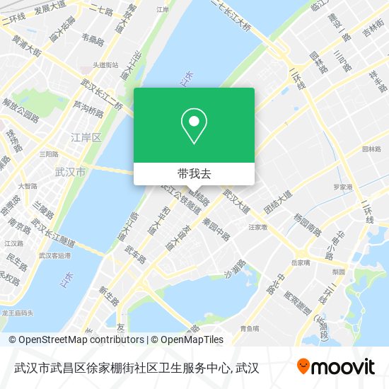 武汉市武昌区徐家棚街社区卫生服务中心地图