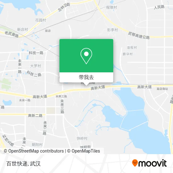 百世快递地图