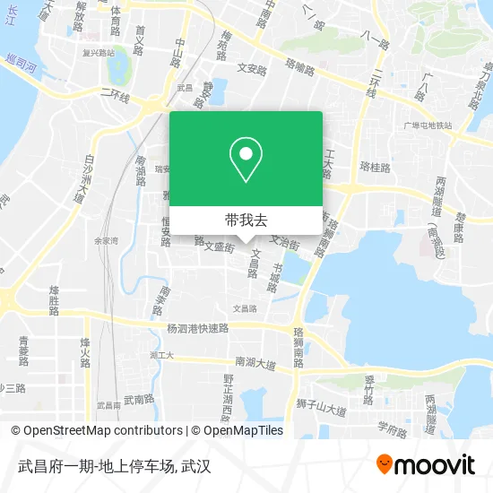 武昌府一期-地上停车场地图