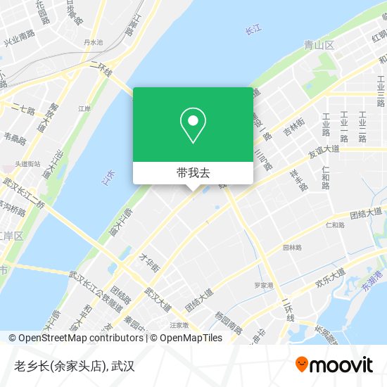 老乡长(余家头店)地图