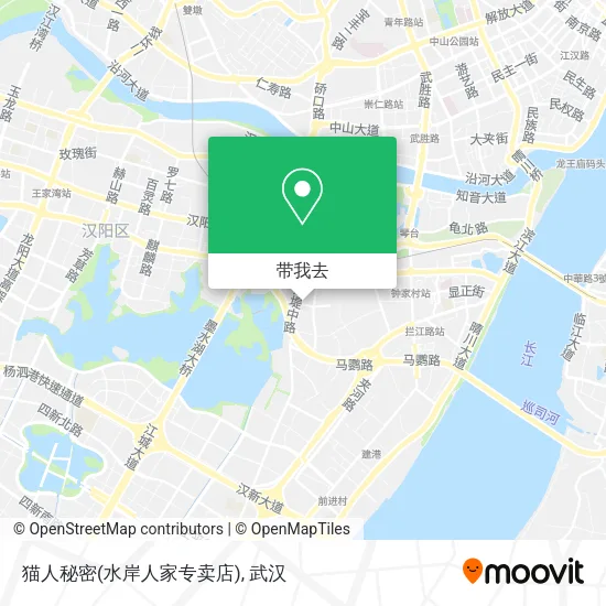 猫人秘密(水岸人家专卖店)地图