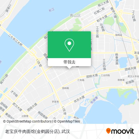 老宝庆牛肉面馆(金鹤园分店)地图