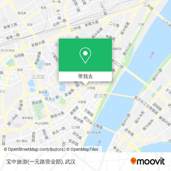 宝中旅游(一元路营业部)地图