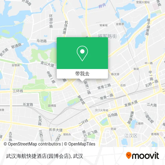 武汉海航快捷酒店(园博会店)地图