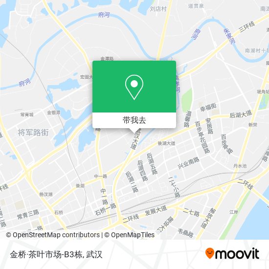 金桥·茶叶市场-B3栋地图