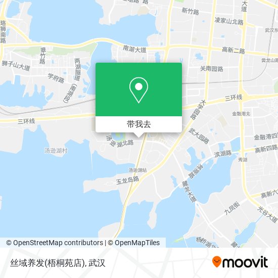 丝域养发(梧桐苑店)地图