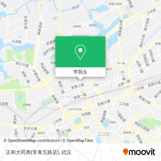 正和大药房(常青五路店)地图