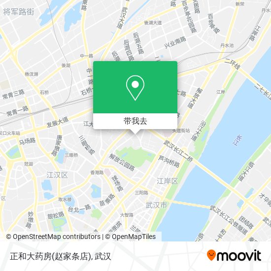 正和大药房(赵家条店)地图