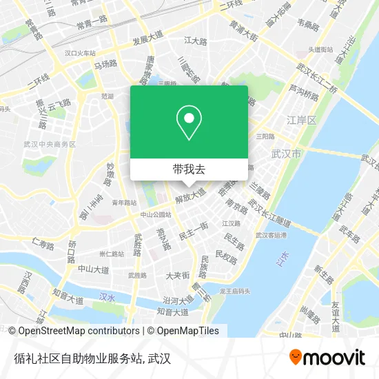 循礼社区自助物业服务站地图