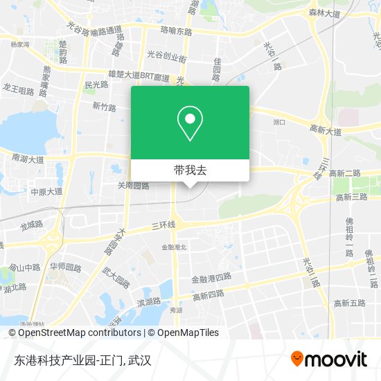 东港科技产业园-正门地图