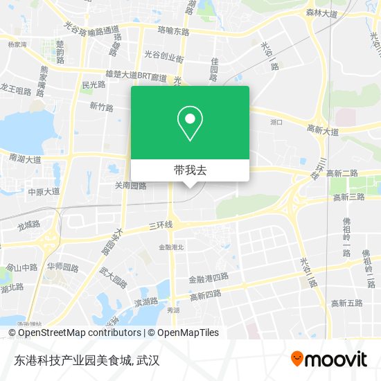 东港科技产业园美食城地图