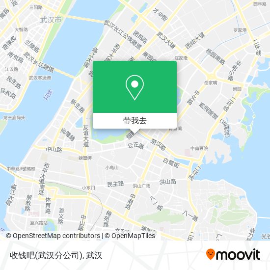 收钱吧(武汉分公司)地图