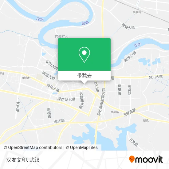 汉友文印地图
