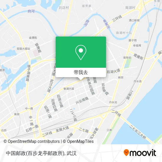 中国邮政(百步龙亭邮政所)地图