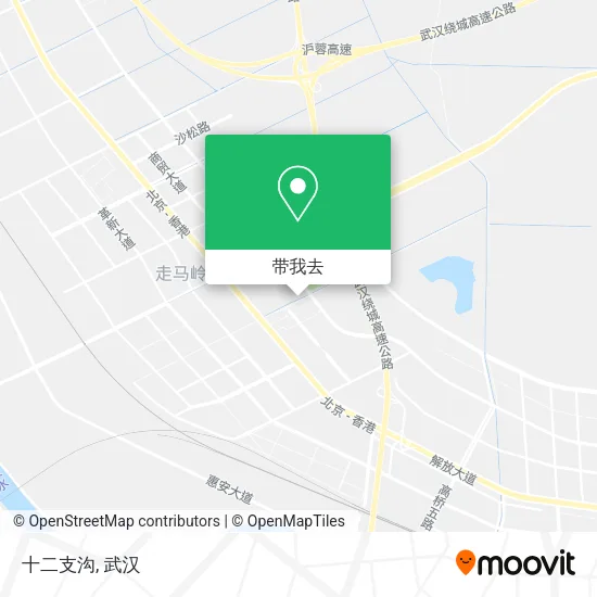 十二支沟地图
