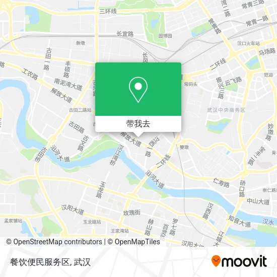 餐饮便民服务区地图