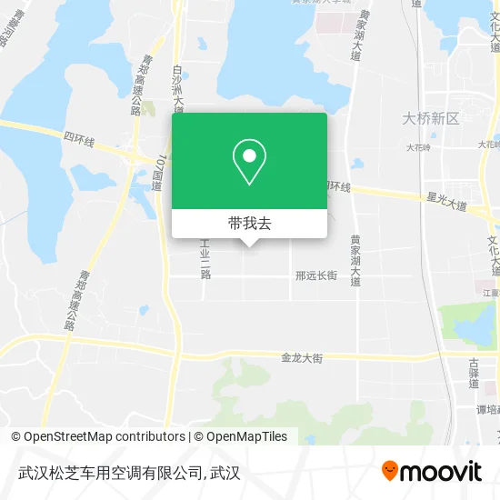 武汉松芝车用空调有限公司地图