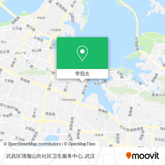 武昌区珞珈山街社区卫生服务中心地图