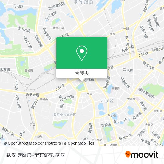 武汉博物馆-行李寄存地图
