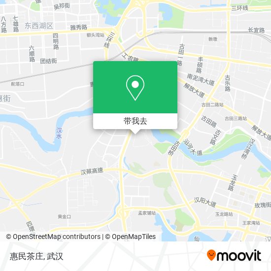 惠民茶庄地图