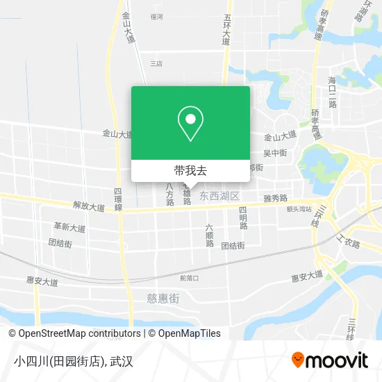 小四川(田园街店)地图