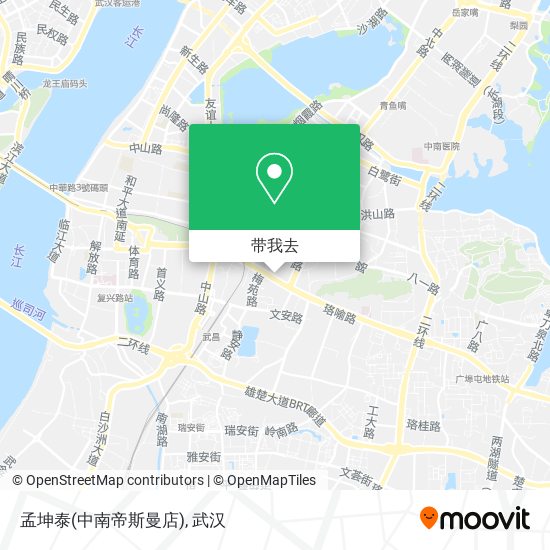 孟坤泰(中南帝斯曼店)地图