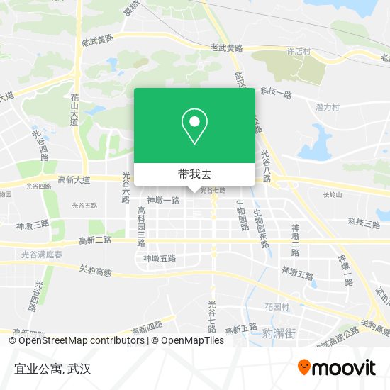 宜业公寓地图