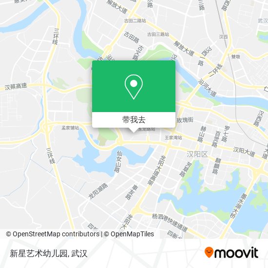 新星艺术幼儿园地图