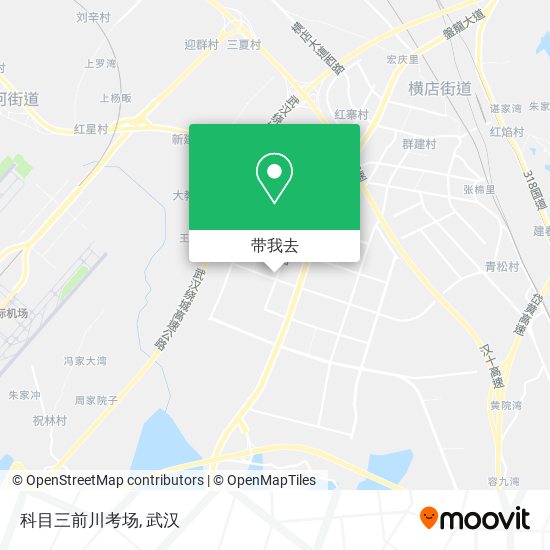 科目三前川考场地图