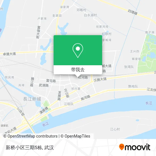 新桥小区三期5栋地图