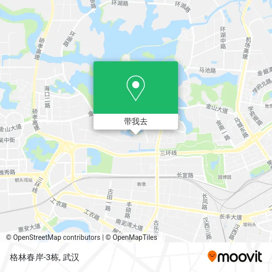 格林春岸-3栋地图
