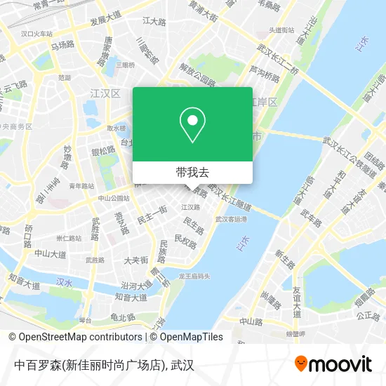 中百罗森(新佳丽时尚广场店)地图