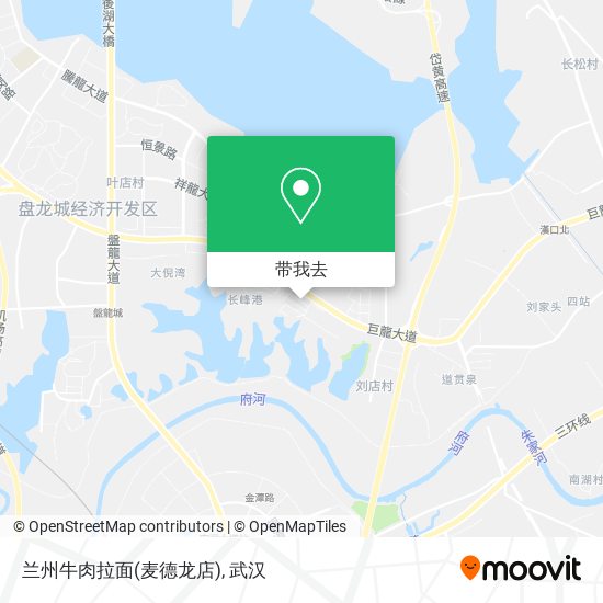 兰州牛肉拉面(麦德龙店)地图