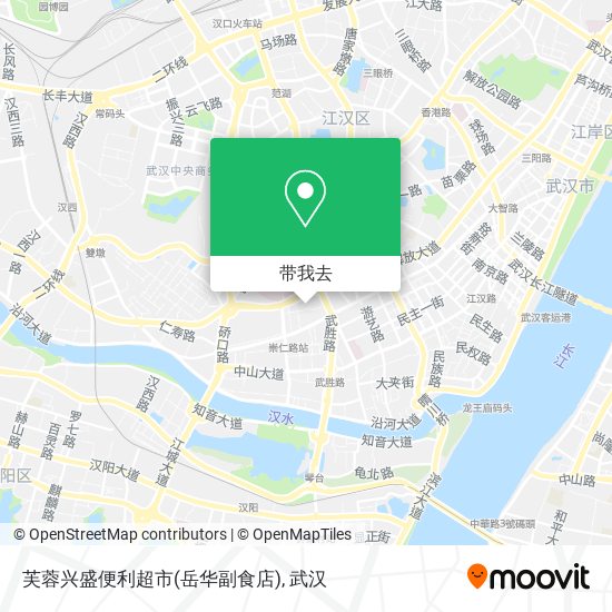 芙蓉兴盛便利超市(岳华副食店)地图