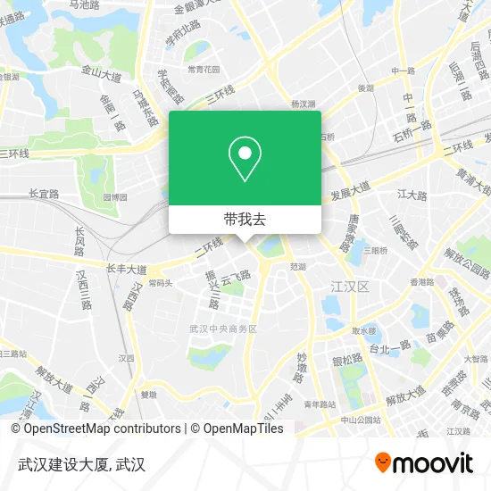 武汉建设大厦地图