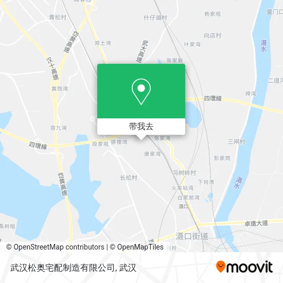 武汉松奥宅配制造有限公司地图